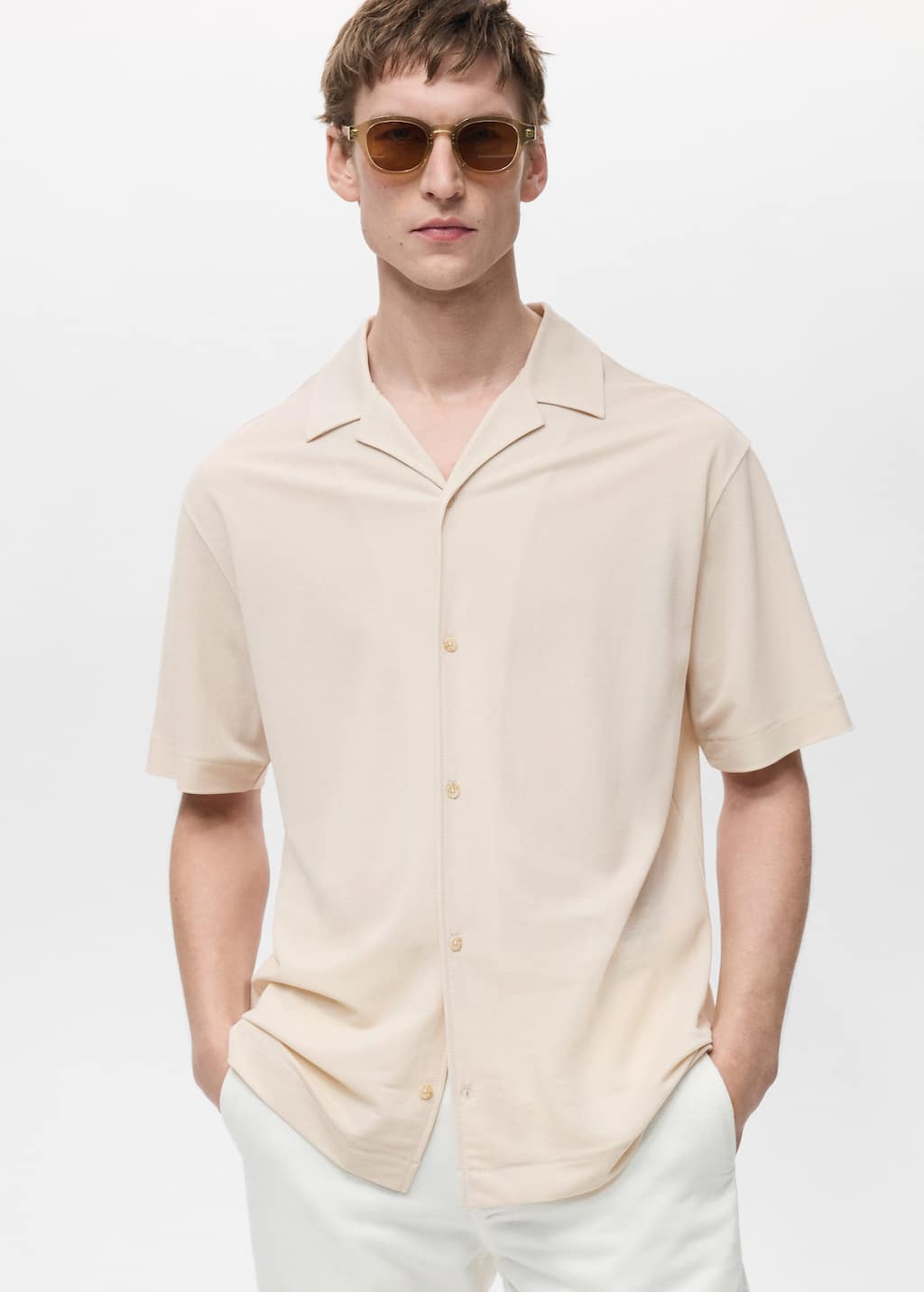 MANGO BONHEUR 87065923-08 MANGO MAN POLO SHIRT