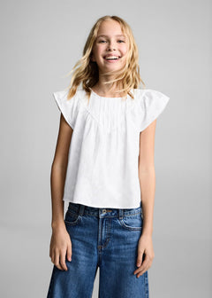 MANGO SAGARO 87065952-01 MANGO KIDS GIRL BLOUSE