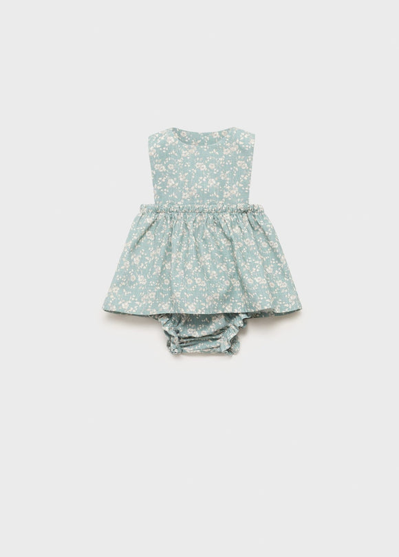 MANGO GINGER 87065972-43 MANGO KIDS NEW BORN BABY DRESS