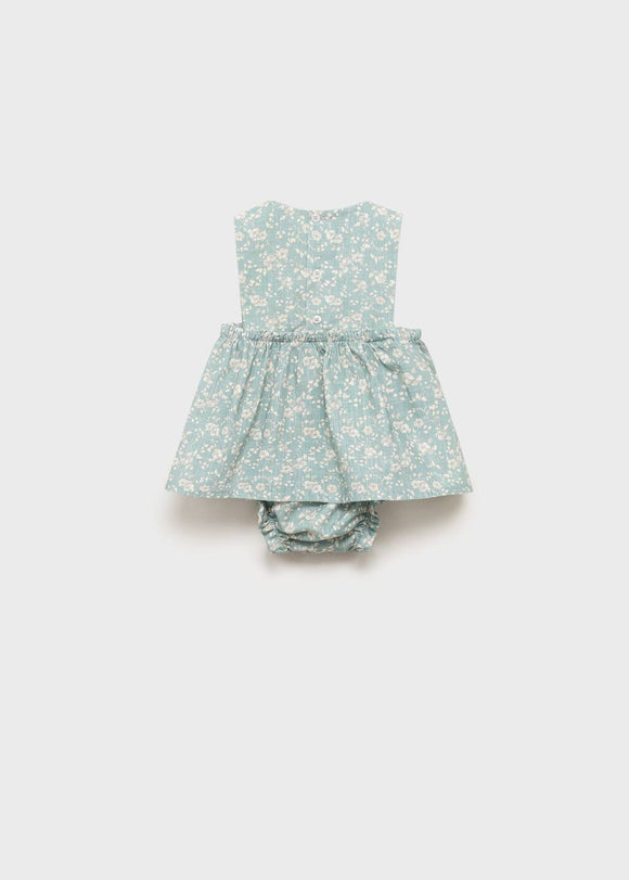 MANGO GINGER 87065972-43 MANGO KIDS NEW BORN BABY DRESS