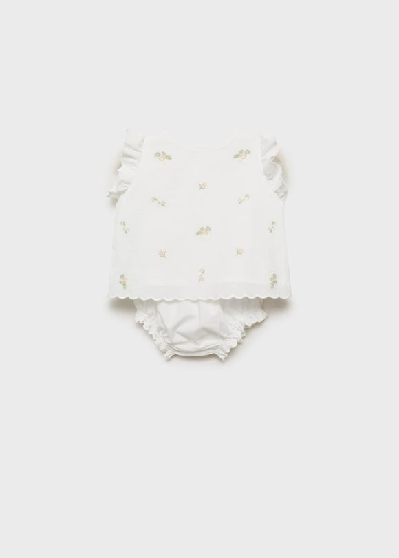 MANGO LIS 87065973-02 MANGO KIDS NEW BORN BABY DRESS