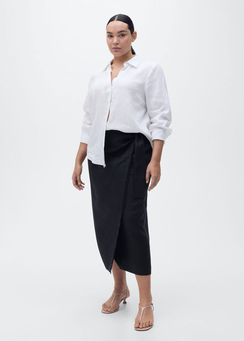 MANGO PAREO 87067175-99 MANGO WOMEN SKIRT