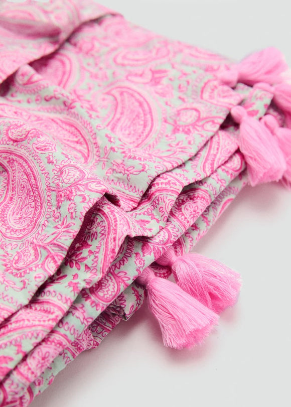 MANGO PAISLEY 87067690-85 MANGO KIDS GIRL TOWEL