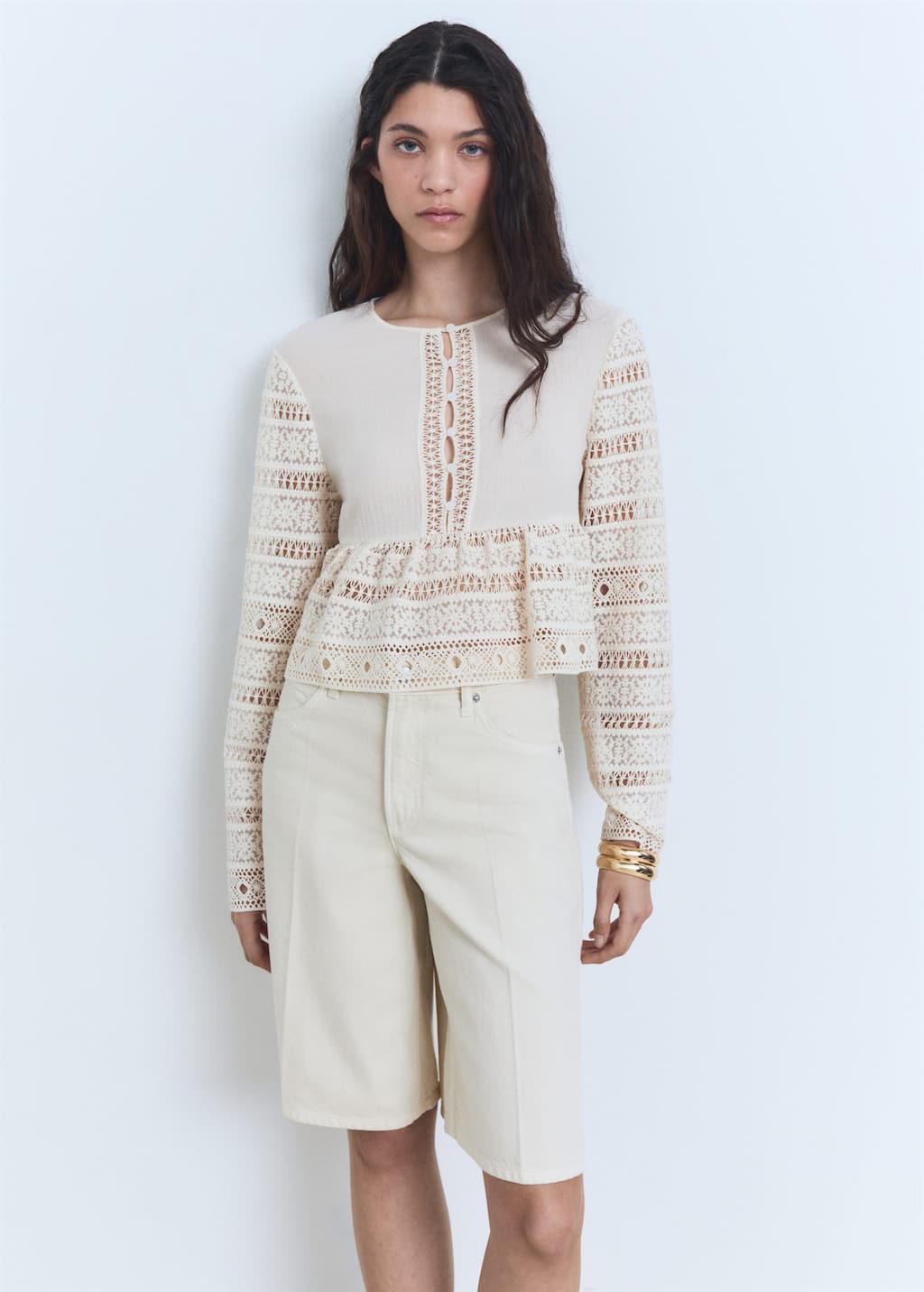 MANGO ARENA 87068647-02 MANGO WOMEN BLOUSE