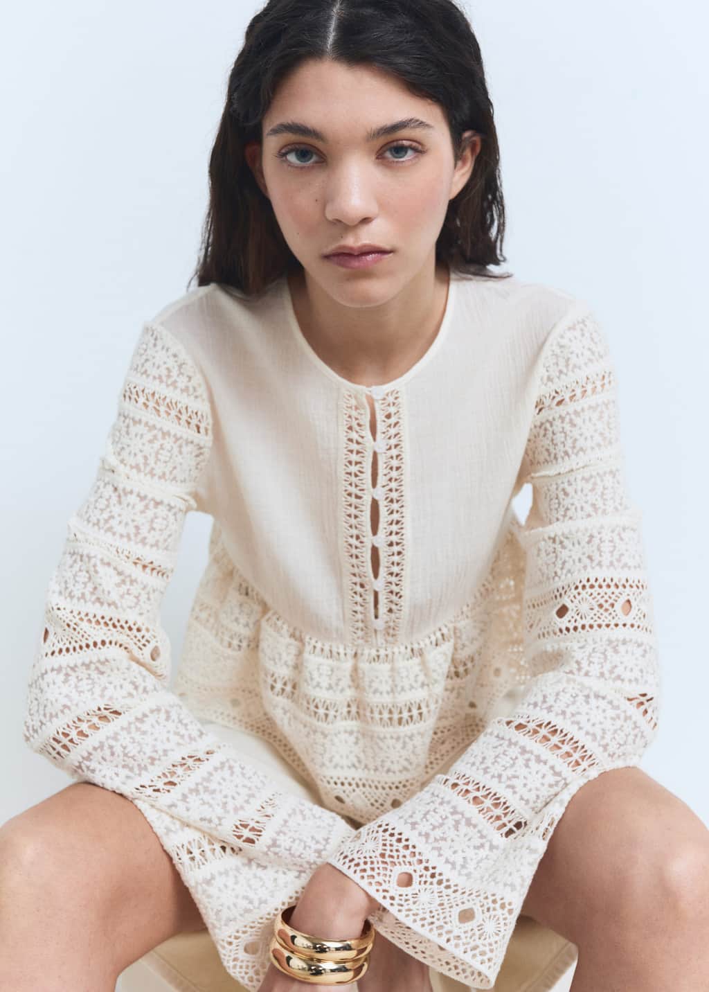 MANGO ARENA 87068647-02 MANGO WOMEN BLOUSE