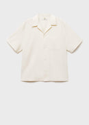 MANGO CABRERA 87069213-04 MANGO MAN SHIRT SHORT SLEEVE-3