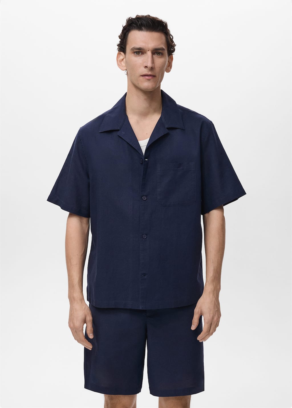 MANGO CABRERA 87069213-55 MANGO MAN SHIRT SHORT SLEEVE