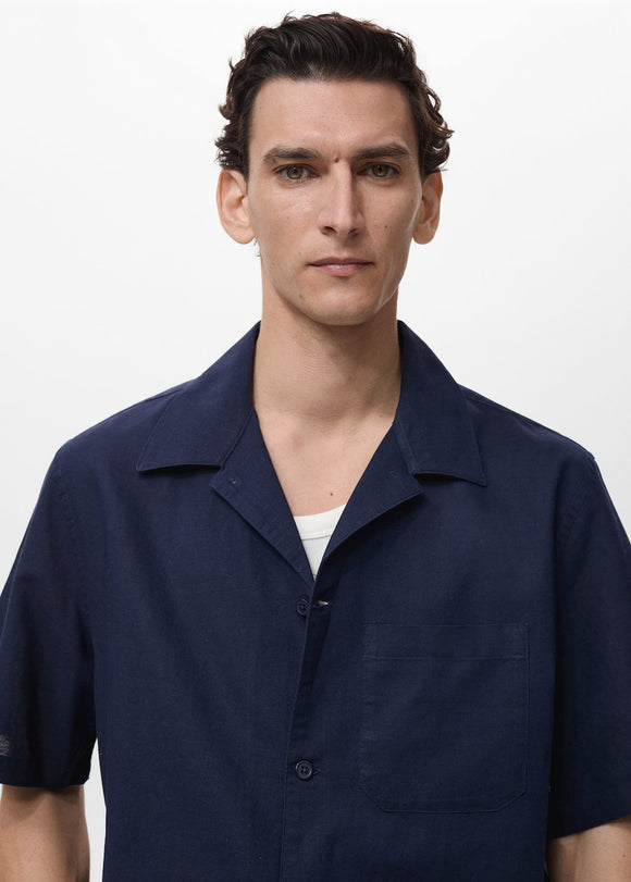 MANGO CABRERA 87069213-55 MANGO MAN SHIRT SHORT SLEEVE