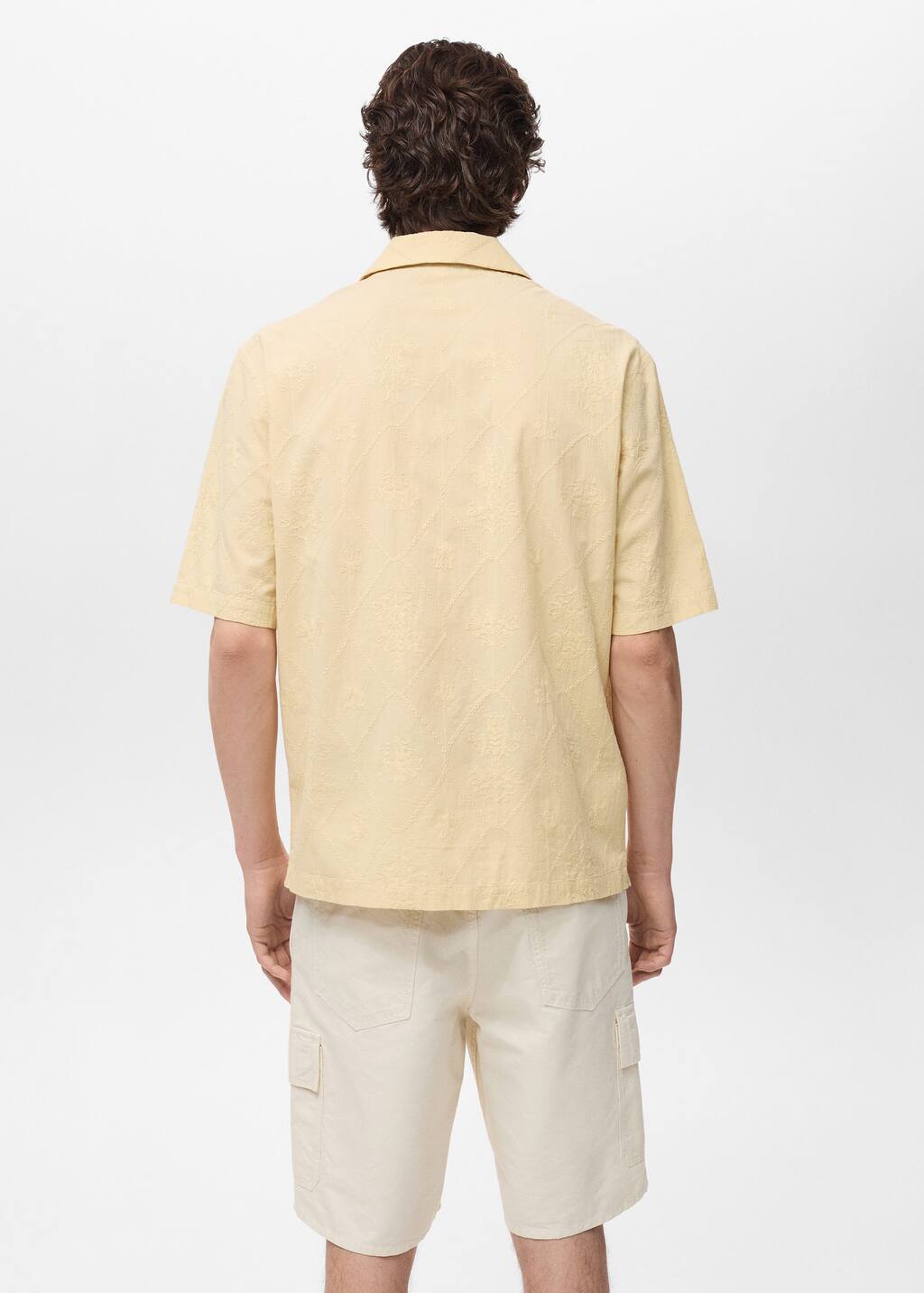 MANGO ESVEDRA 87069214-10 MANGO MAN SHIRT SHORT SLEEVE