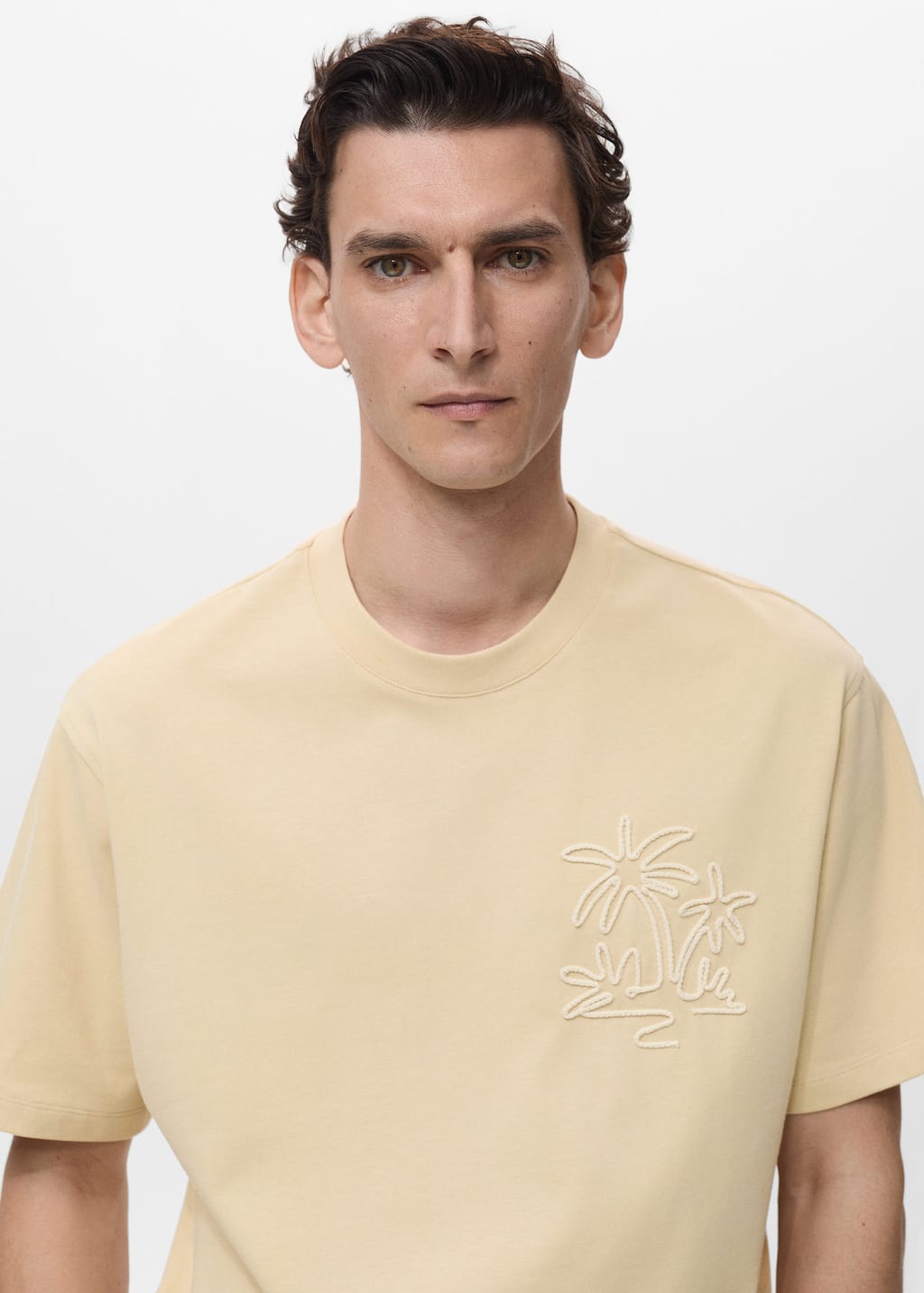 MANGO PALM 87069218-10 MANGO MAN T-SHIRT SHORT SLEEVE