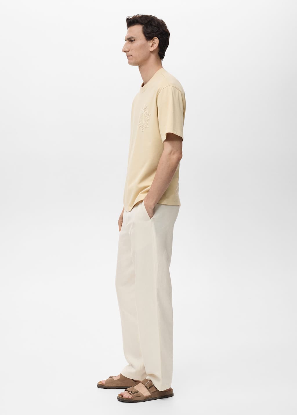 MANGO PALM 87069218-10 MANGO MAN T-SHIRT SHORT SLEEVE