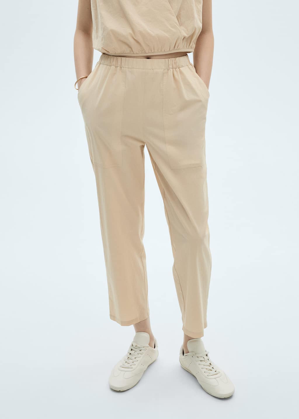 MANGO SOFI-H 87070578-08 MANGO WOMEN TROUSER