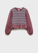 MANGO CHATIVA 87070622-76 MANGO KIDS GIRL BLOUSE-3