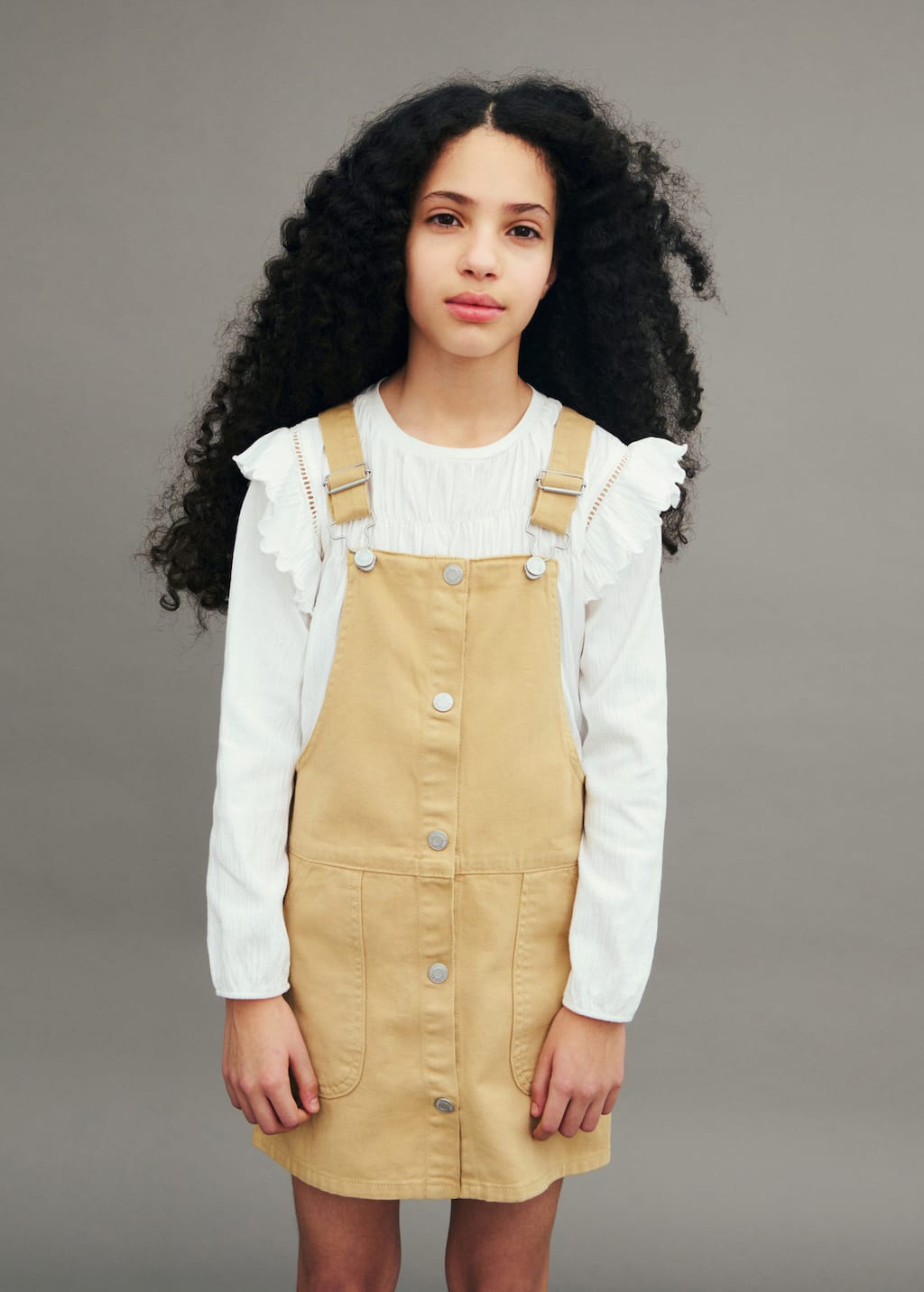 MANGO LANA 87073651-09 MANGO KIDS GIRL DUNGAREE