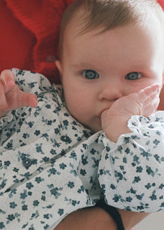 MANGO RICO 87074414-02 MANGO KIDS NEW BORN BABY BLOUSE