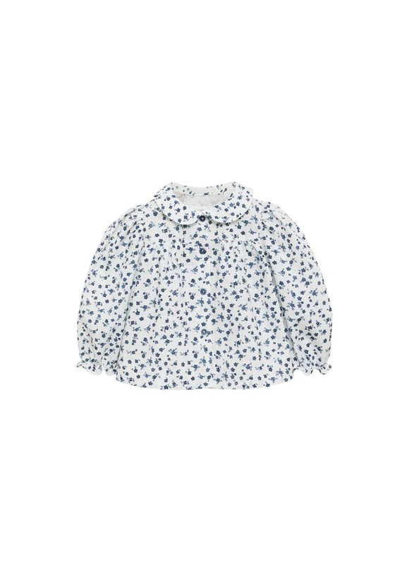 MANGO RICO 87074414-02 MANGO KIDS NEW BORN BABY BLOUSE