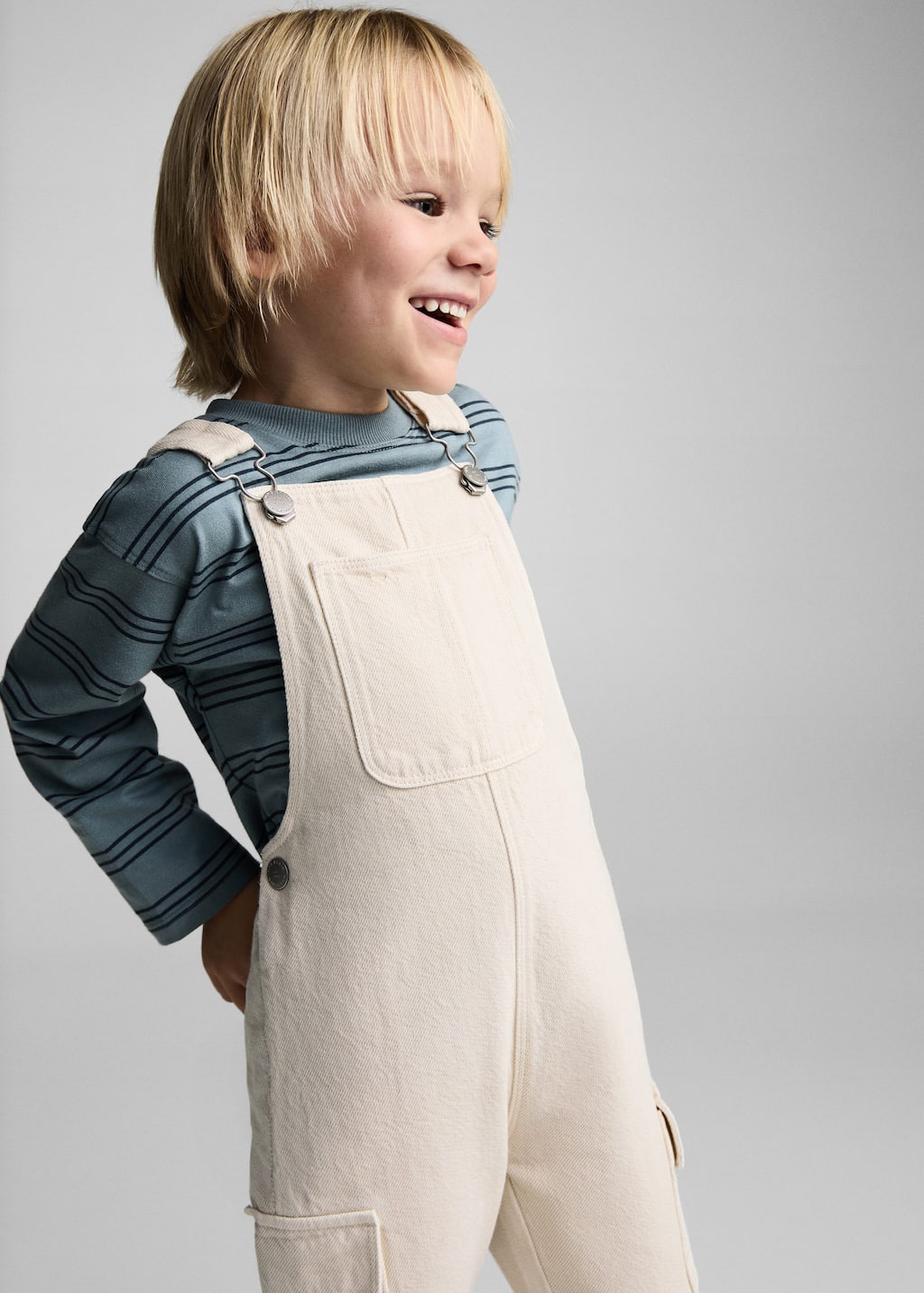 MANGO JUANITO 87074781-05 MANGO KIDS BABY BOY DUNGAREE