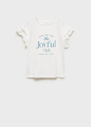 MANGO JOYFUL 87074792-02 MANGO KIDS GIRL T-SHIRT SHORT SLEEVE-3