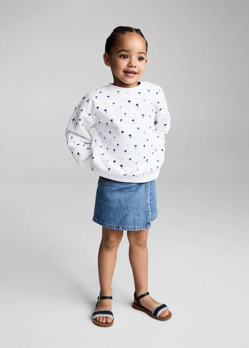 MANGO PRADO 87074802-02 MANGO KIDS BABY GIRL SWEATSHIRT