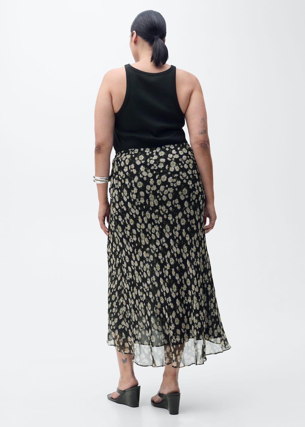 MANGO BELLE 87075757-99 MANGO WOMEN SKIRT