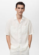 MANGO SAFI 87075928-01 MANGO MAN SHIRT SHORT SLEEVE-1