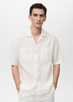 MANGO SAFI 87075928-01 MANGO MAN SHIRT SHORT SLEEVE