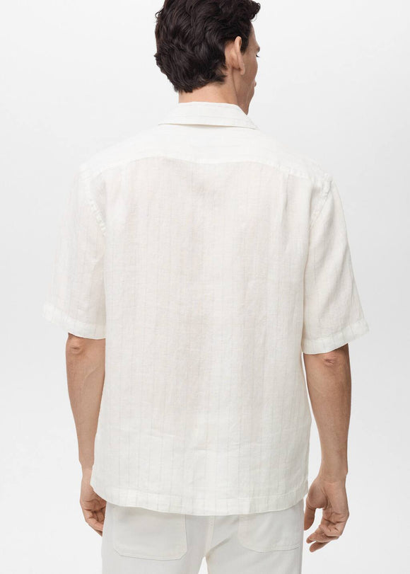 MANGO SAFI 87075928-01 MANGO MAN SHIRT SHORT SLEEVE