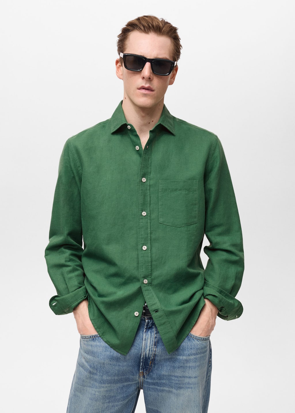 MANGO AVISPA 87075929-47 MANGO MAN SHIRT LONG SLEEVE