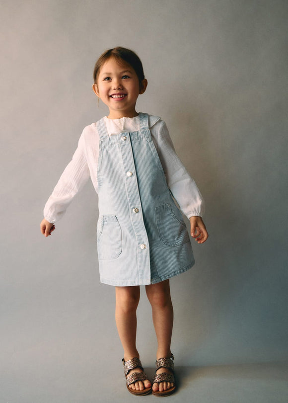 MANGO LEAH 87075936-TC MANGO KIDS BABY GIRL DUNGAREE