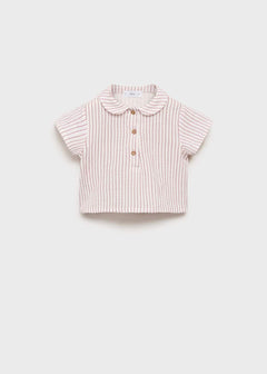 MANGO NUEZ 87075972-85 MANGO KIDS NEW BORN BABY SHIRT