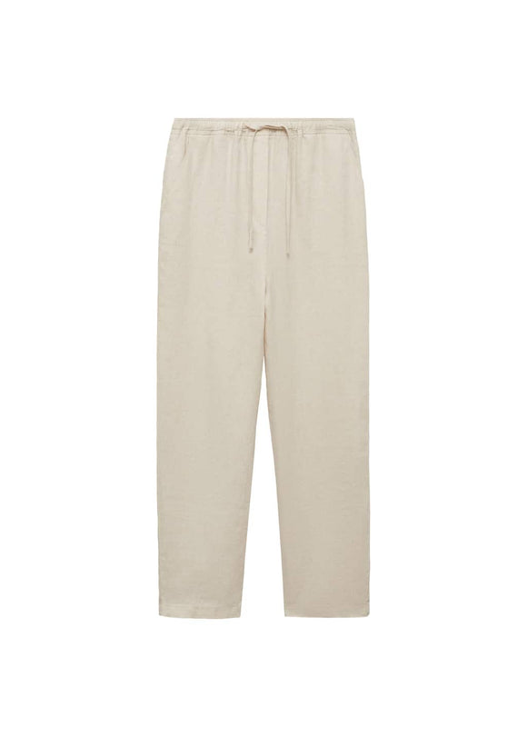 MANGO LINEN 87076341-06 MANGO WOMEN TROUSER