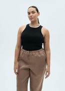 MANGO LINEN 87076341-35 MANGO WOMEN TROUSER-4