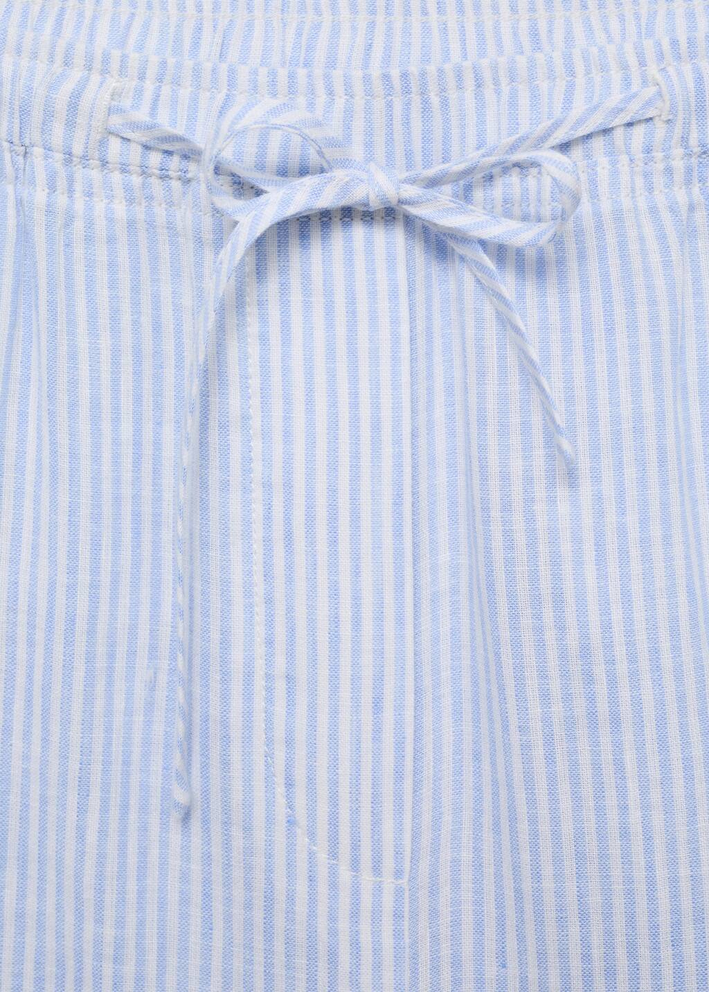 MANGO LINEN 87076341-50 MANGO WOMEN TROUSER