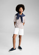 MANGO STRIPBOY 87076345-02 MANGO KIDS BOY T-SHIRT SHORT SLEEVE-2