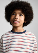 MANGO STRIPBOY 87076345-02 MANGO KIDS BOY T-SHIRT SHORT SLEEVE-4