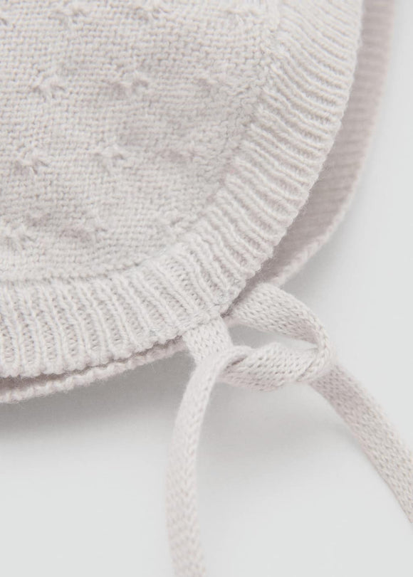 MANGO LINOB 87076351-92 MANGO KIDS NEW BORN BABY HAT