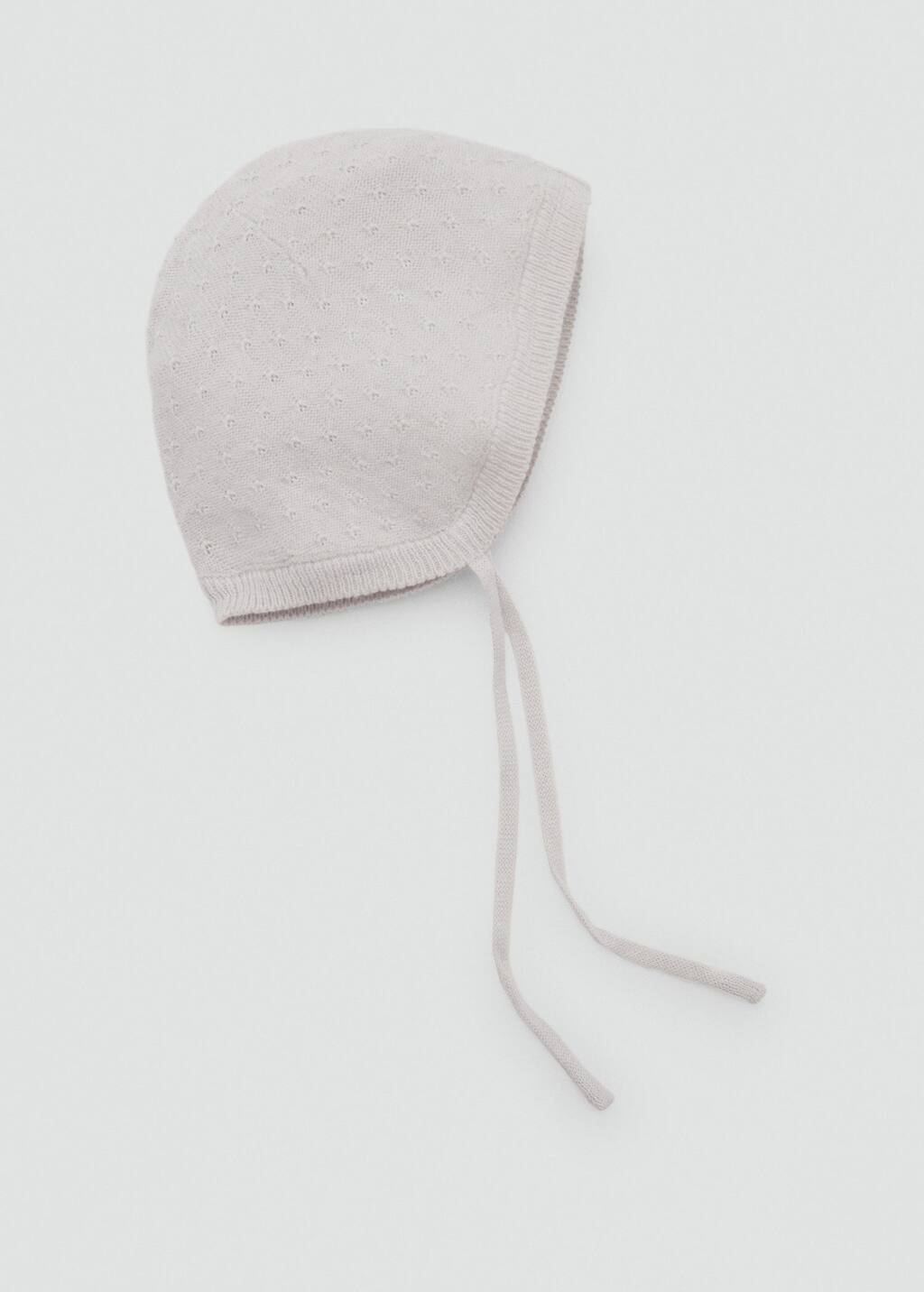 MANGO LINOB 87076351-92 MANGO KIDS NEW BORN BABY HAT