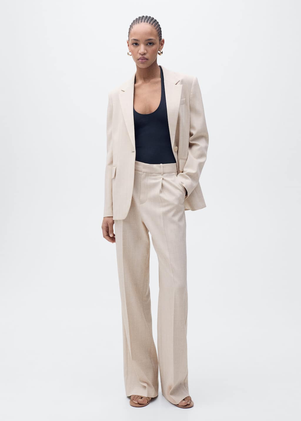 MANGO LOU 87076715-80 MANGO WOMEN TROUSER