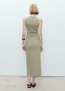 MANGO FERTI 87077173-37 MANGO WOMEN DRESS FULL LENGTH-6