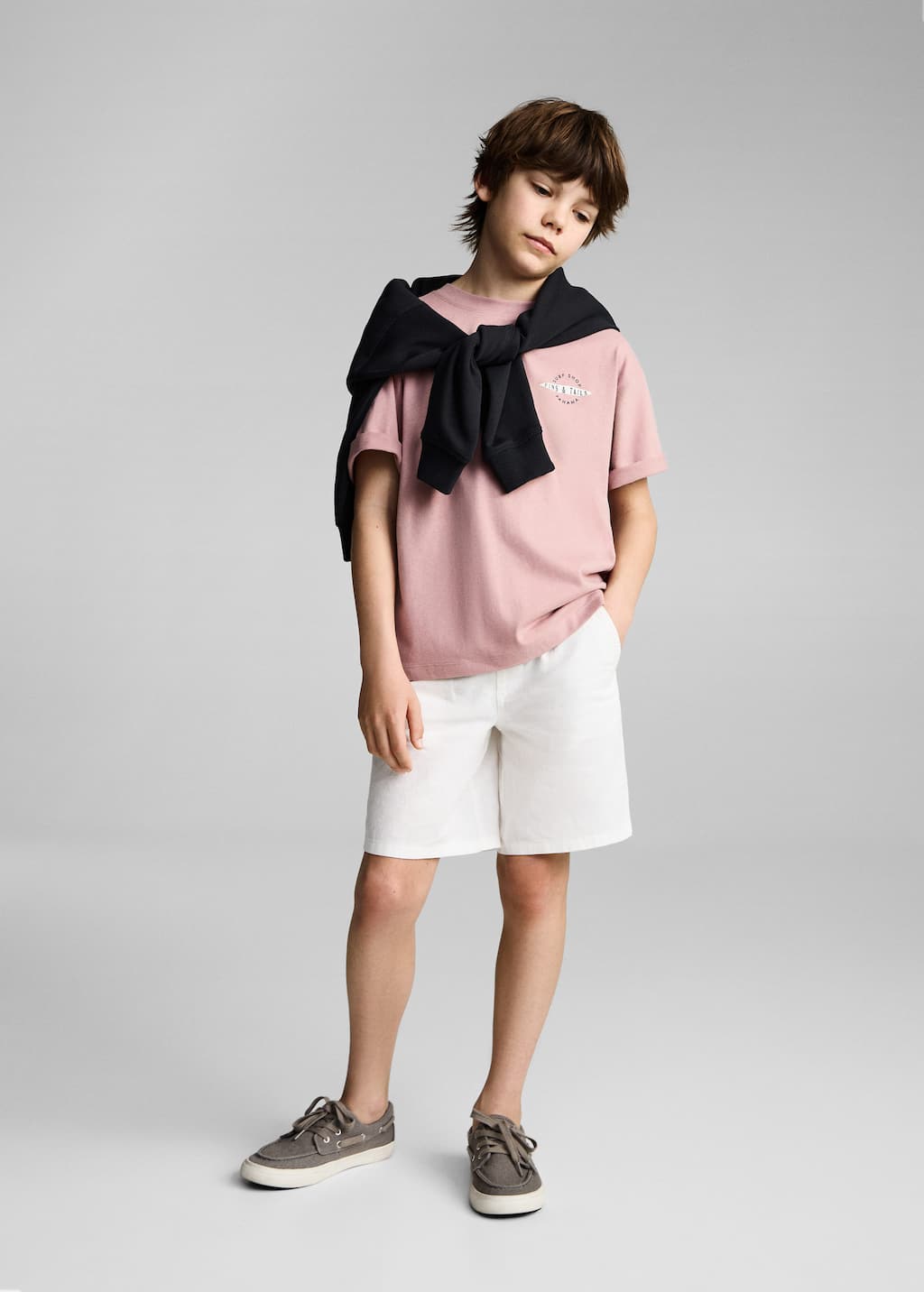 MANGO PANAMA 87077687-85 MANGO KIDS BOY T-SHIRT SHORT SLEEVE