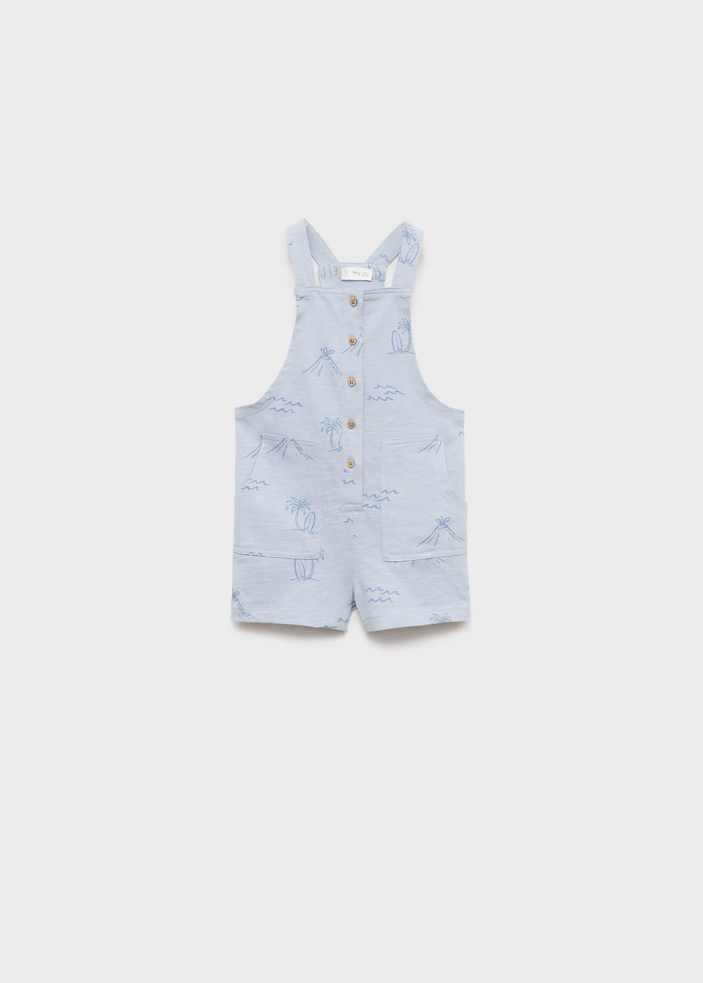 MANGO AOPWAVE 87077703-50 MANGO KIDS BABY BOY JUMPSUIT