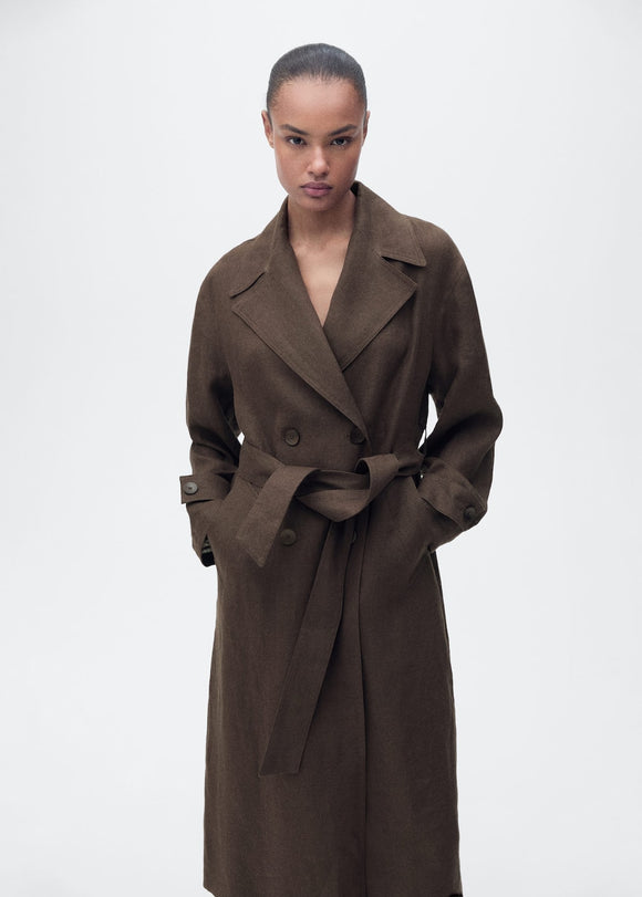 MANGO BEIRUT 87077888-30 MANGO WOMEN TRENCH COAT