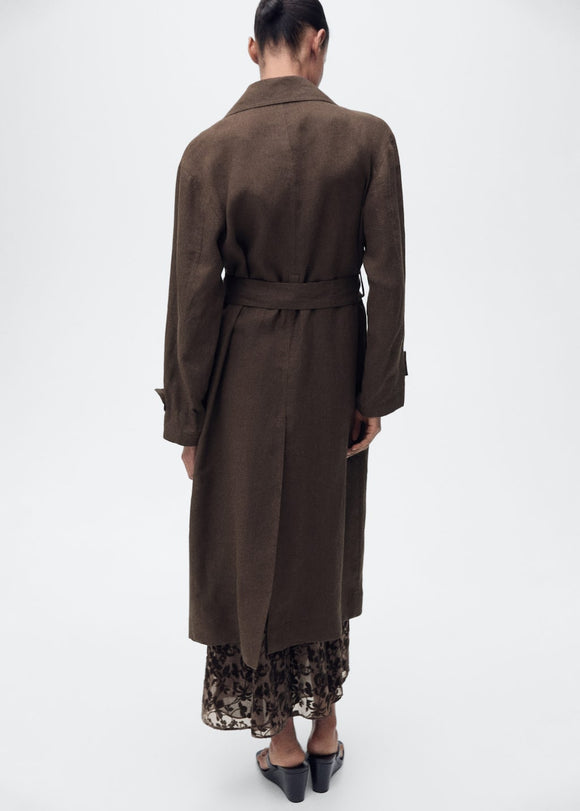 MANGO BEIRUT 87077888-30 MANGO WOMEN TRENCH COAT