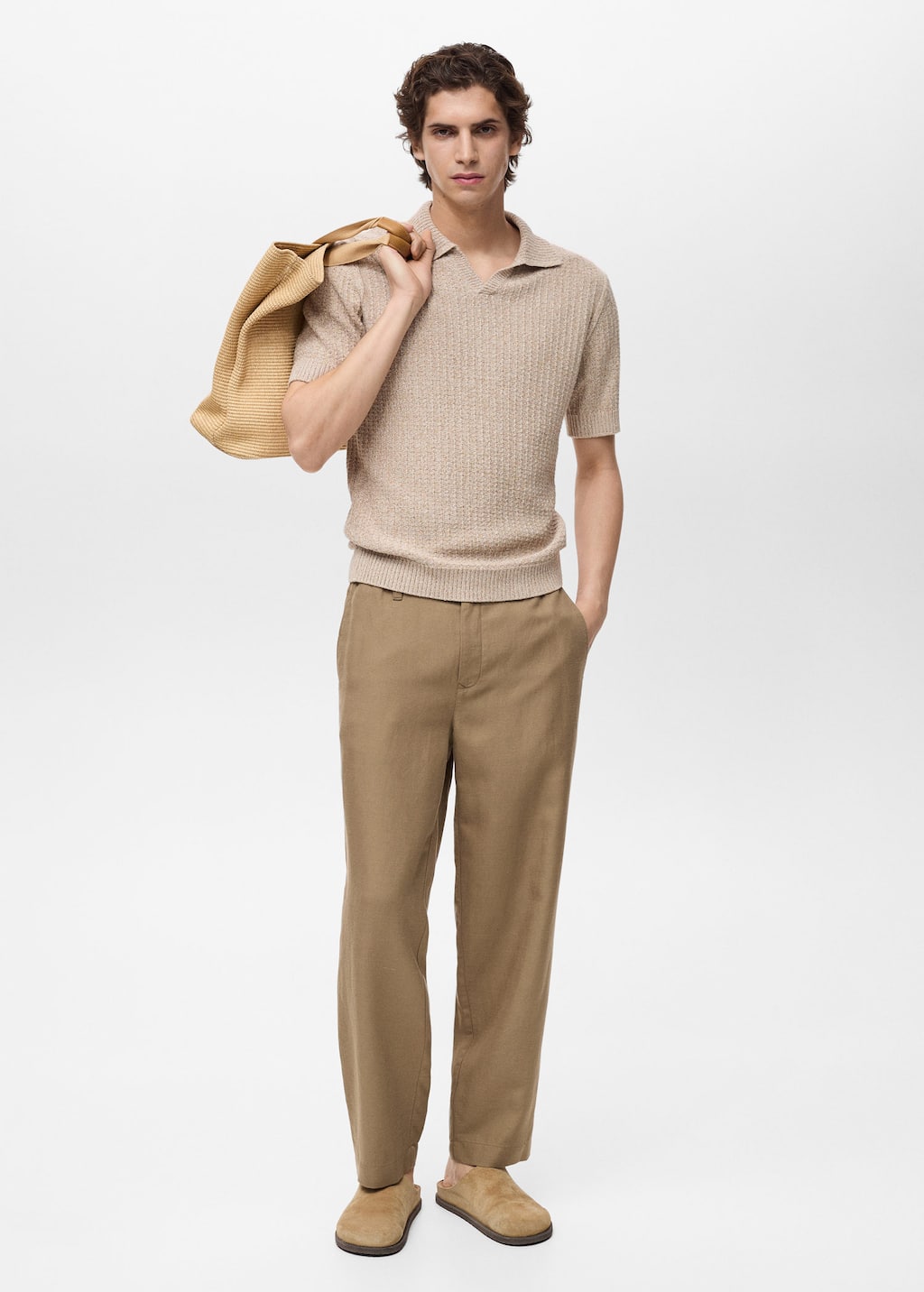 MANGO RUSTIC 87079204-16 MANGO MAN TROUSERS