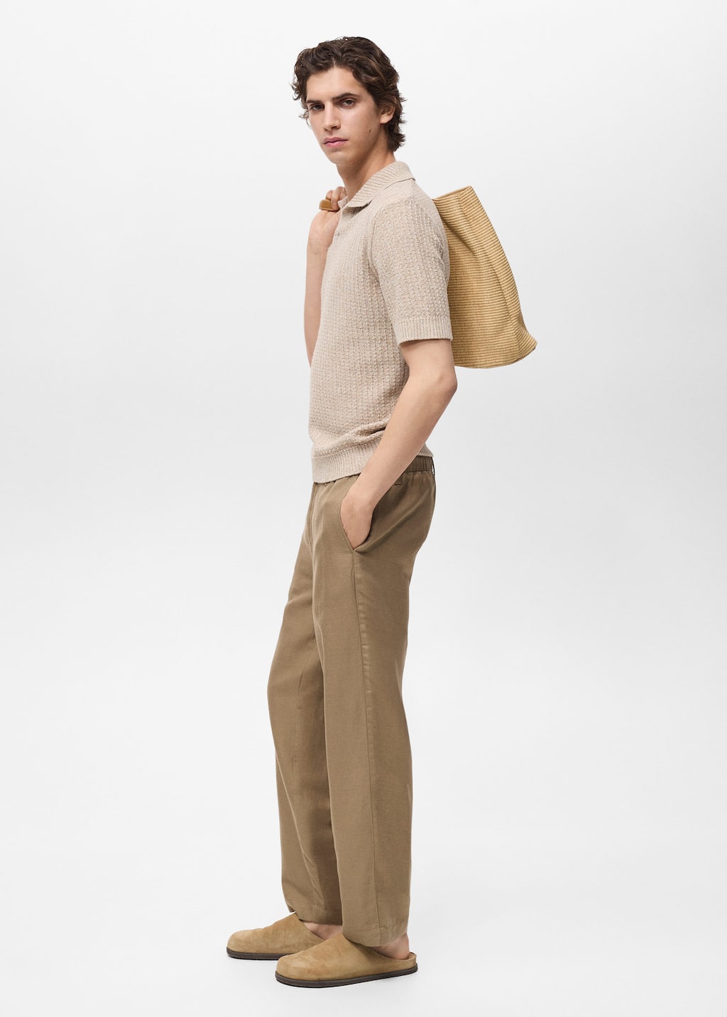 MANGO RUSTIC 87079204-16 MANGO MAN TROUSERS