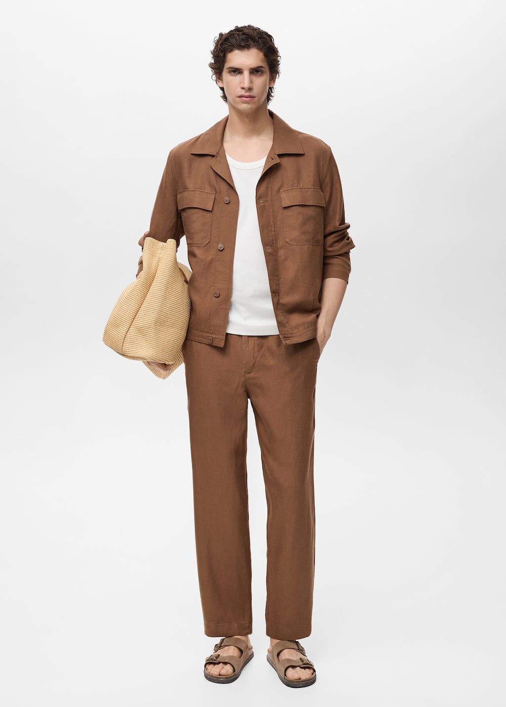 MANGO RUSTIC 87079204-31 MANGO MAN TROUSERS