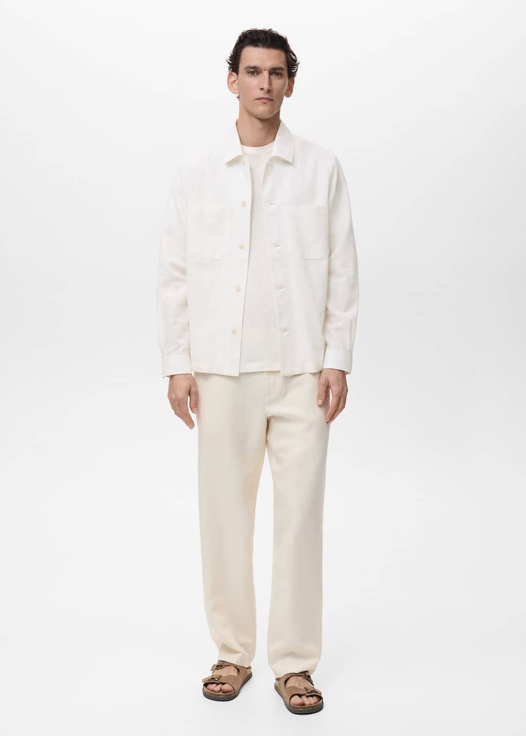 MANGO IBIZA 87079216-05 MANGO MAN SHIRT LONG SLEEVE