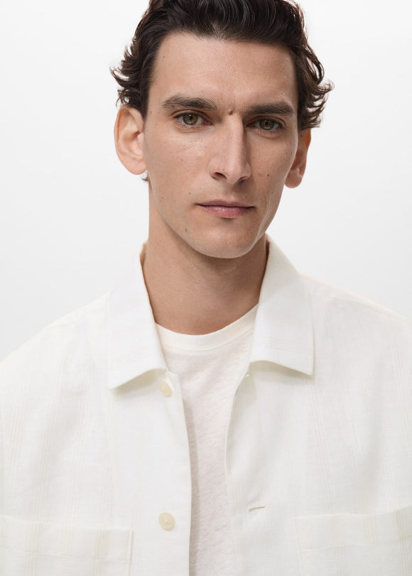 MANGO IBIZA 87079216-05 MANGO MAN SHIRT LONG SLEEVE