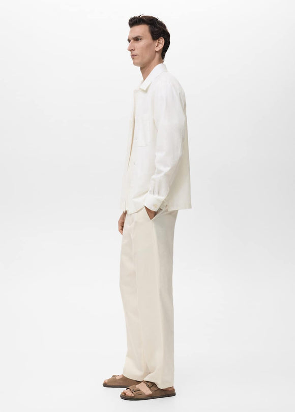 MANGO IBIZA 87079216-05 MANGO MAN SHIRT LONG SLEEVE