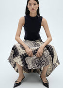 MANGO CACHE-H 87080579-52 MANGO WOMEN SKIRT-4